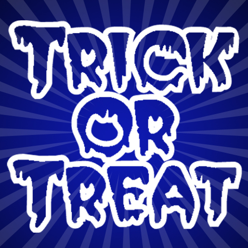 Picture of Trick or Treat Halloween Iron on Transfer